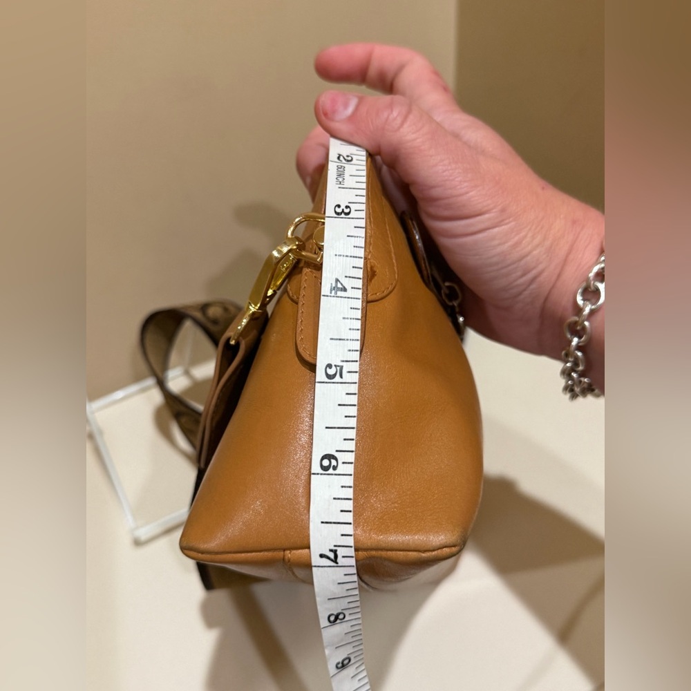 CELINE Caramel Leather Vintage Pouch w/unbranded strap - Picture 12 of 12